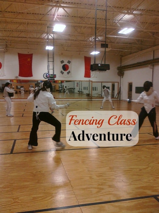 fencing class