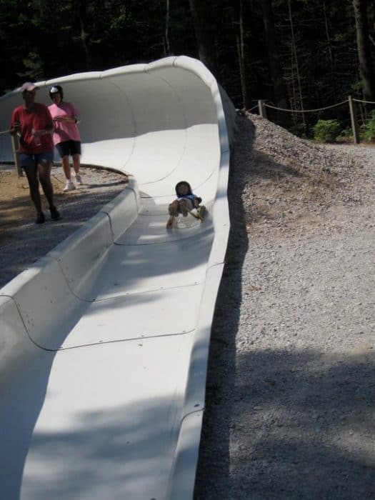 Only wheeled luge track in North America
