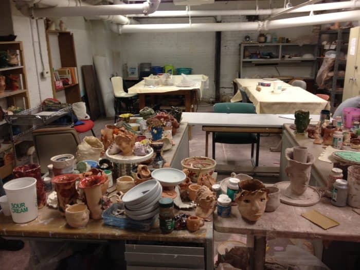 photo-39 Pottery room at Heartside Gallery and studio