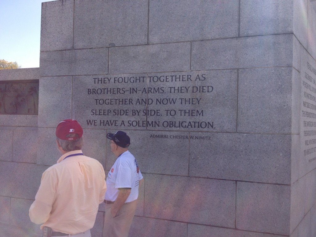 World War 2 Memorial Washington DC