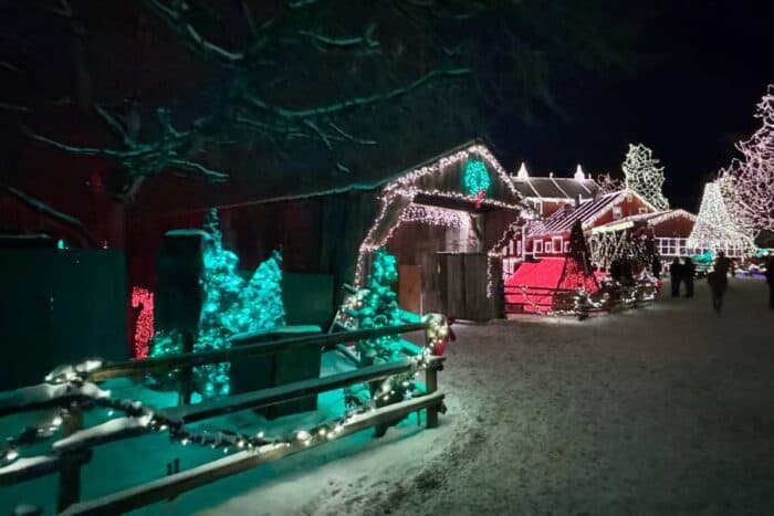Legendary Lights at Historic Clifton Mill in Ohio