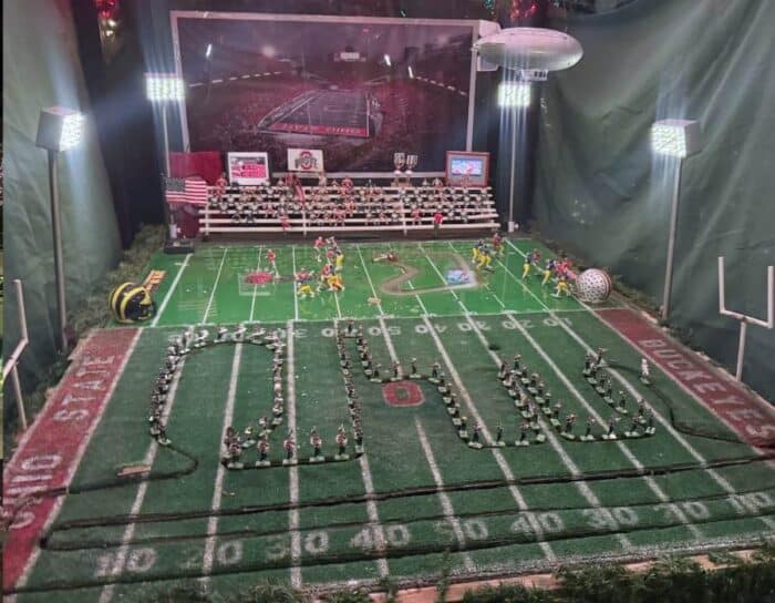 Ohio State University miniature village at Historic Clifton Mill