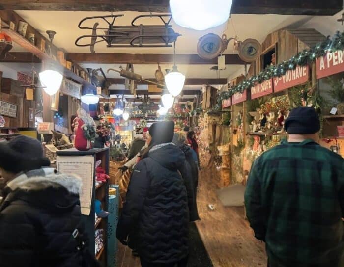 gift shop at Historic Clifton Mill in Ohio