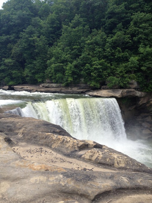 Cumberland Falls in Corbin, Kentucky