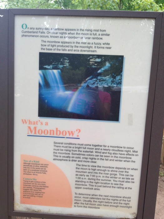 What is a moonbow?