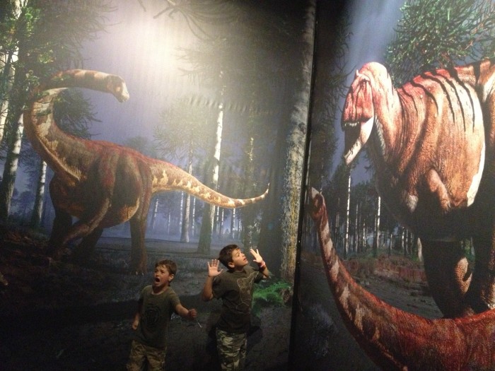 Ultimate Dinosaurs Exhibit at the Cincinnati Museum Center