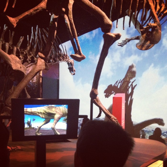 Ultimate Dinosaurs Exhibit at the Cincinnati Museum Center