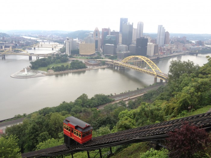 Dusquesne Incline in Pittsburgh