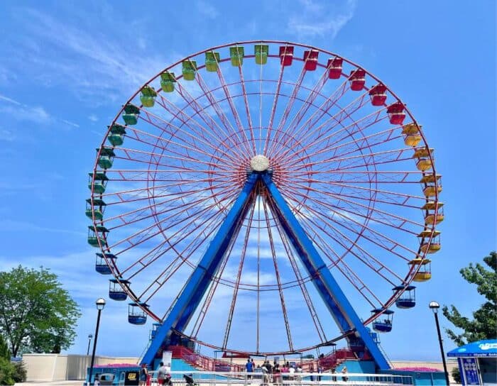 ferris wheel at Cedar Point Amusement Park