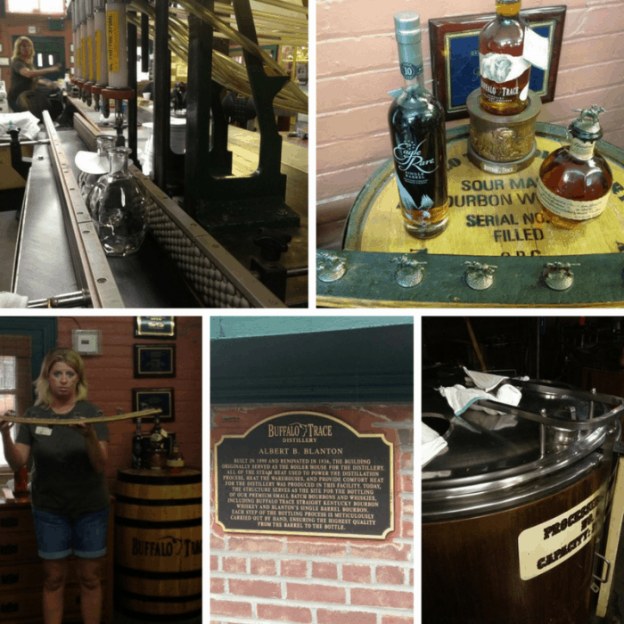 Buffalo Trace Distillery Bottling Area