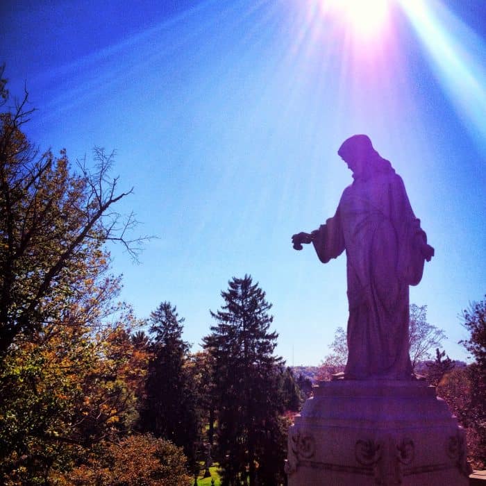 monument at Spring Grove Cemetery and Arboretum Cincinnati, Ohio