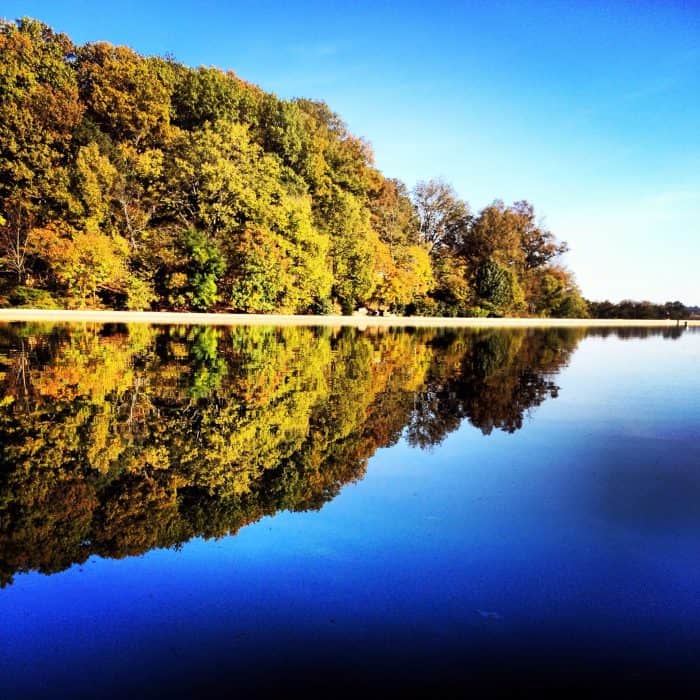 Mirror Lake Eden Park Cincinnati Ohio
