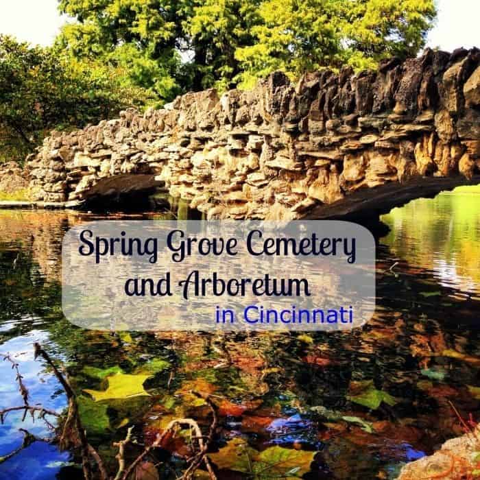 Scenic views at Spring Grove Cemetery in Cincinnati