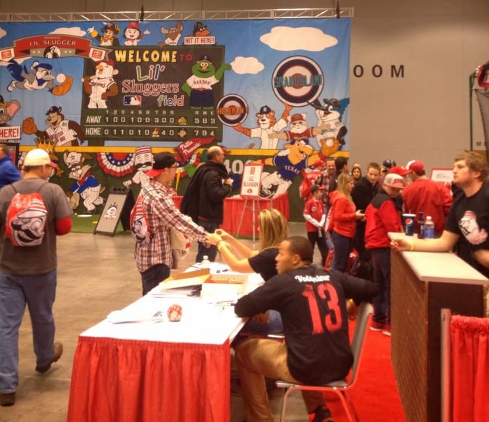 Cincinnati Reds Redsfest at Duke Energy Convention Center