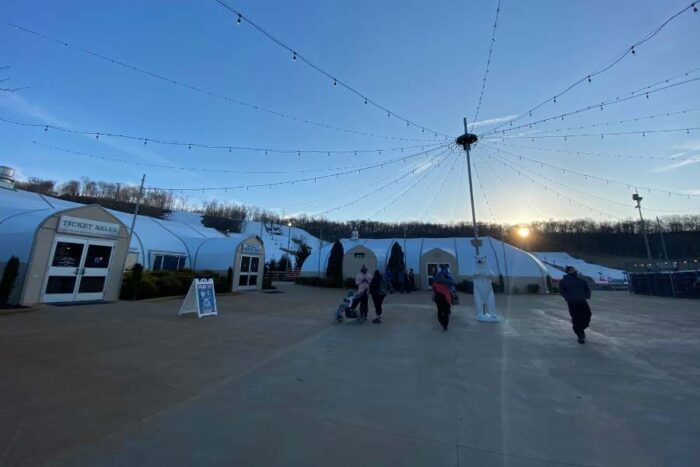 Snow Tubing Ticket Area at Perfect North 