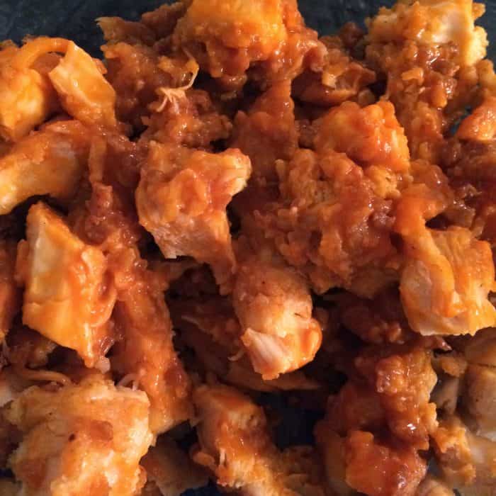 Buffalo Chicken Wrap Recipe using Chick Fil A Chick n Tenders 