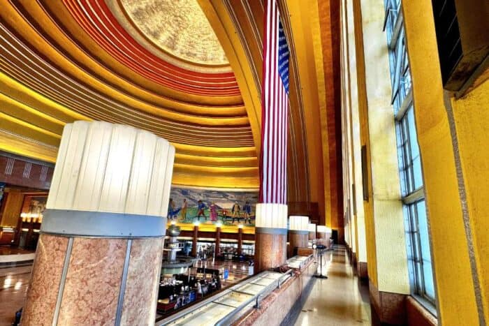 Staycation: Enjoying Cincinnati on a Budget rotunda at Cincinnati Museum Center