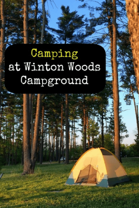 Camping at Winton Woods Campground