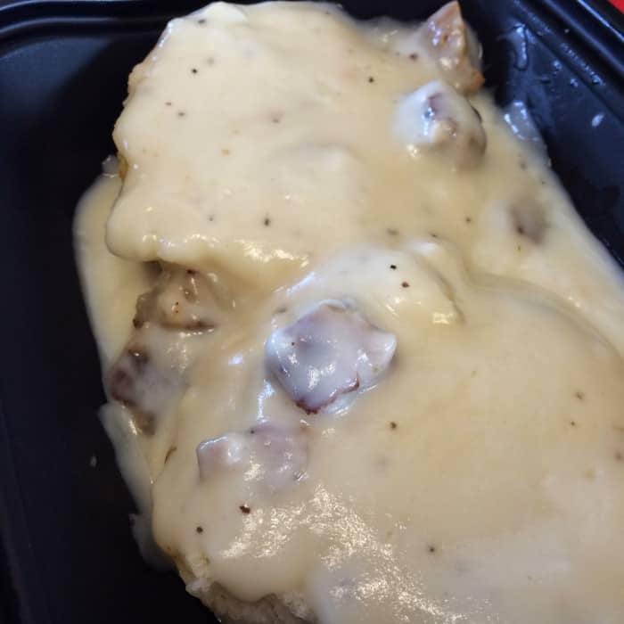 biscuits and gravy at Chic-fil-A