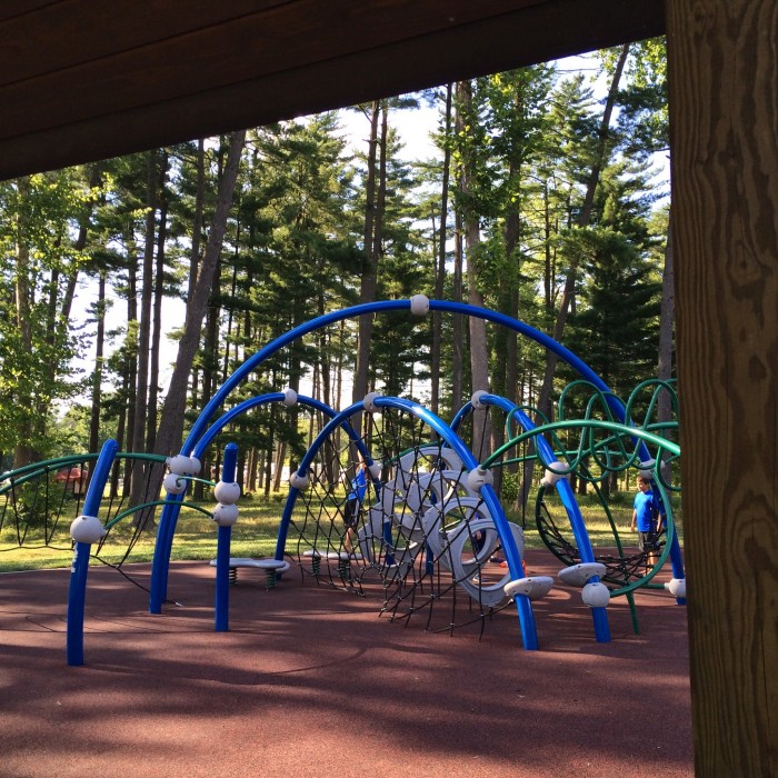 playground at Winton Woods Campground