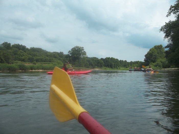 Kayaking in Brookville Indiana 