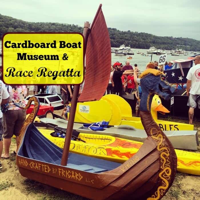 Cardboard Boat Museum and Race Regatta in New Richmond, Ohio