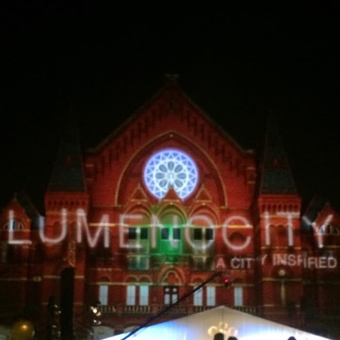 Lumenocity 2014 at Washington Park in Cincinnati, OH