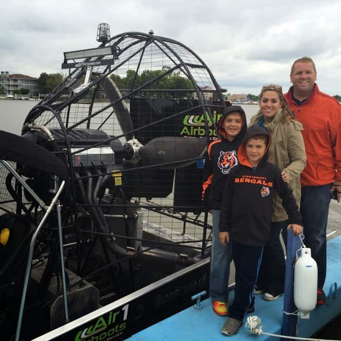 Airboat Ride on Lake Erie with Air 1 Airboats