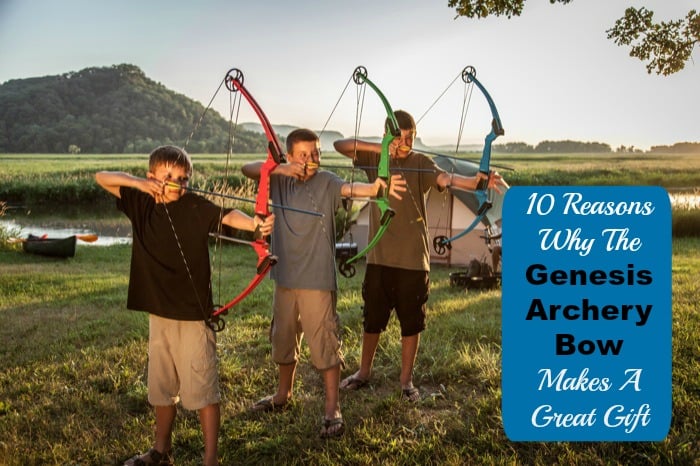 10 Reasons Why The Genesis Archery Bow Makes A Great Gift #BullsIDidIt