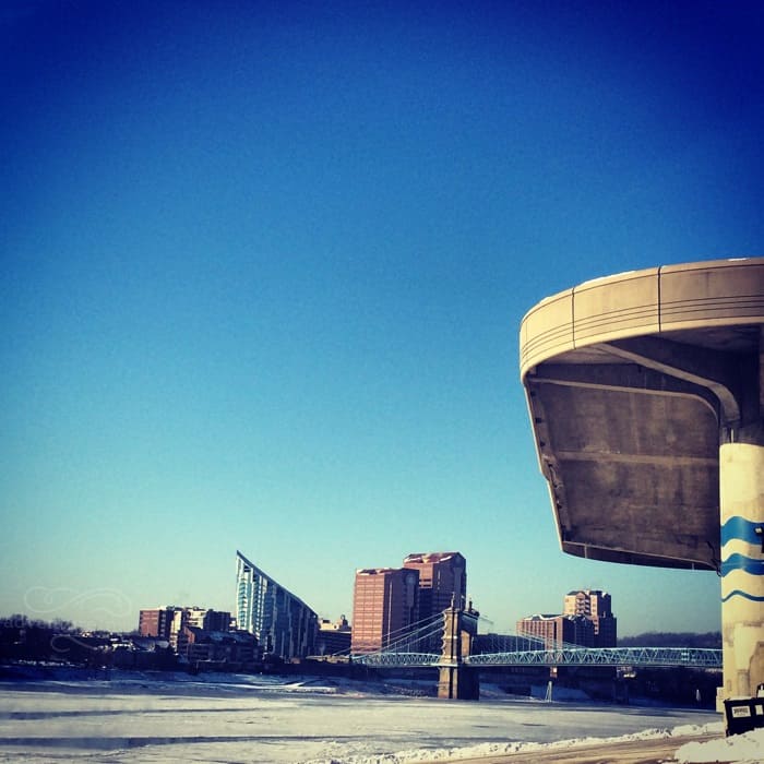 Frozen Views of the Ohio River