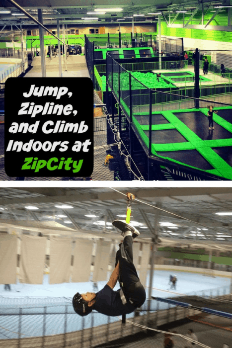 Jump Zipline and Climb Indoors at ZipCity 1