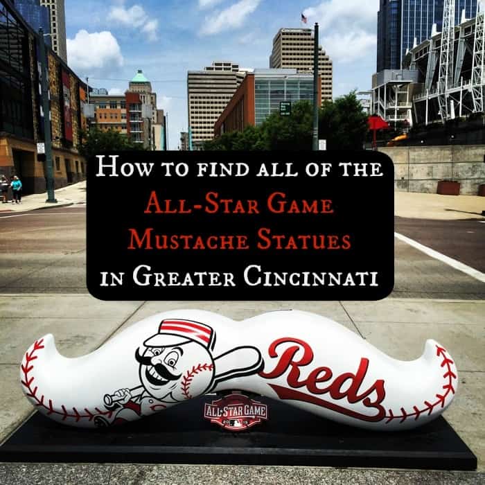 How to find all of the All-Star Game Mustache Statues in Greater Cincinnati