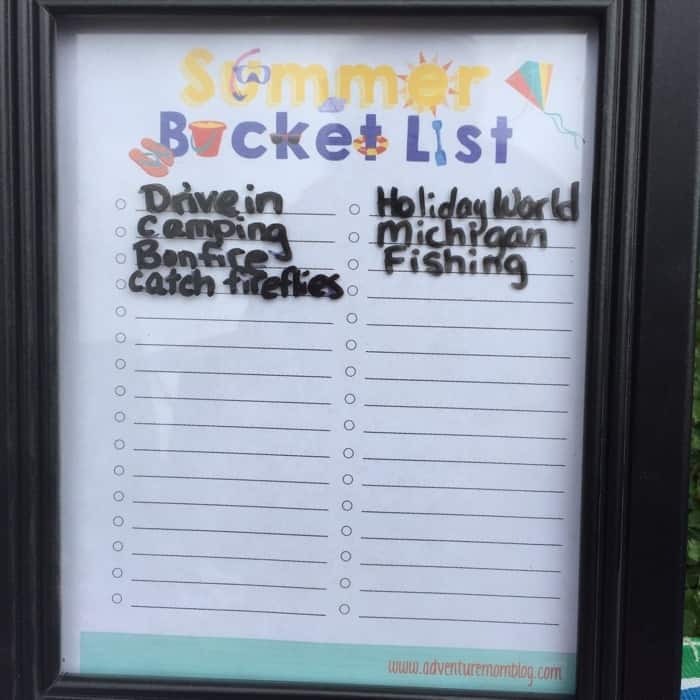 Summer Bucket List 13