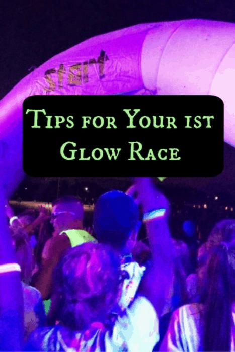 Tips for your 1st glow race