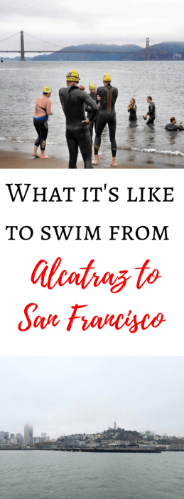 What its like to swim from Alcatraz to San Francisco