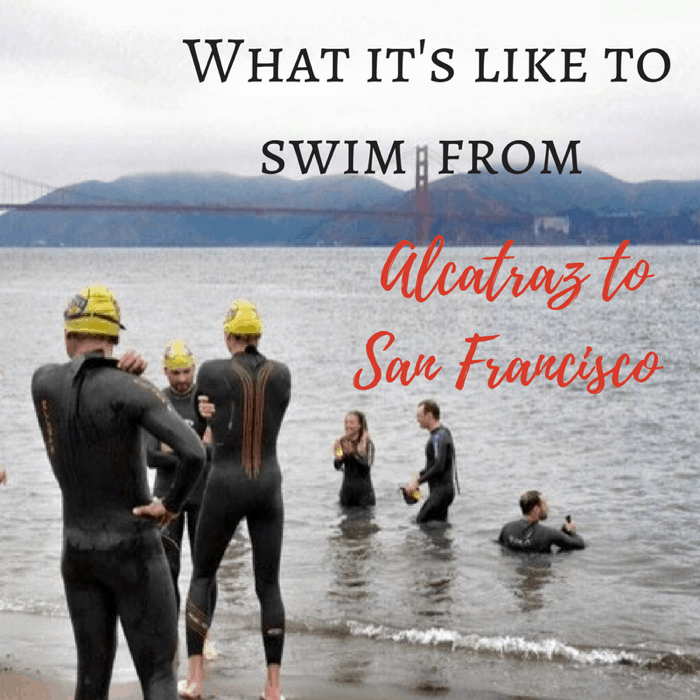 What it's like to swim from Alcatraz to San Francisco