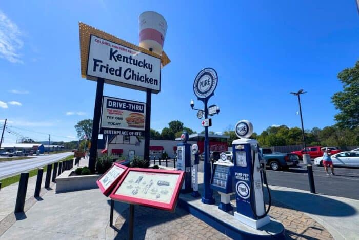 Birthplace of Kentucky Fried Chicken in Corbin KY
