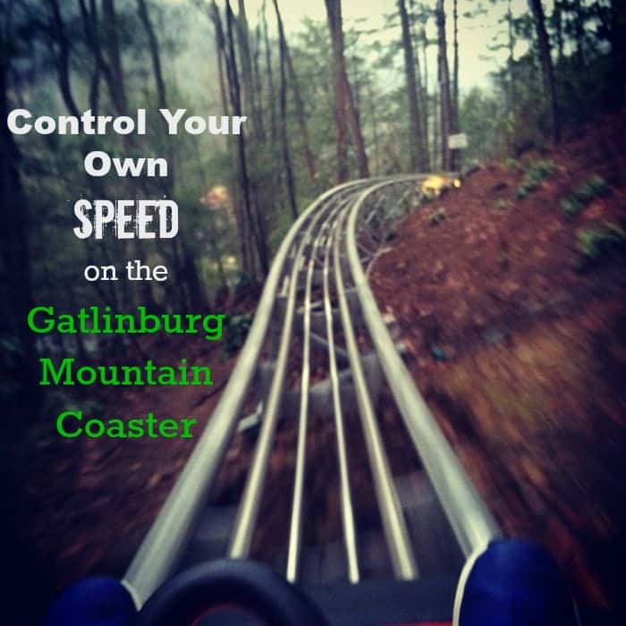 Control Your Own Speed on The Gatlinburg Mountain Coaster