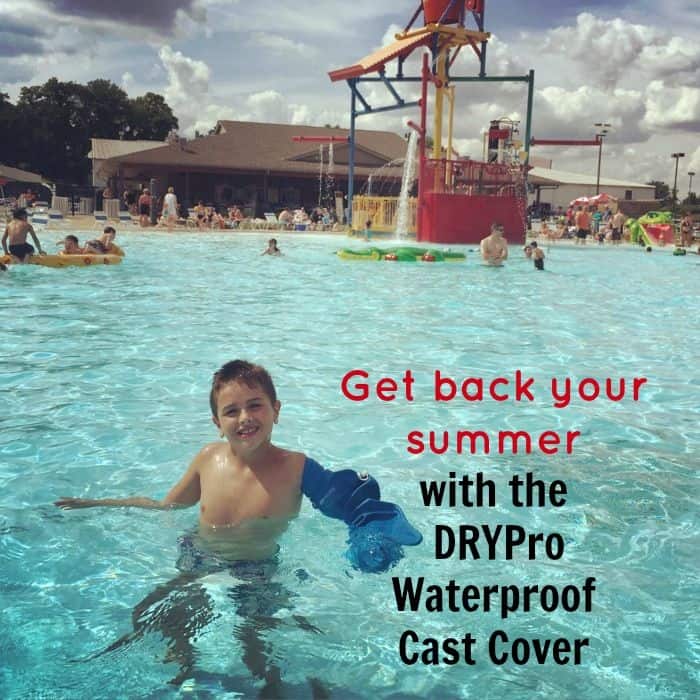Get back your summer with the DRYPro Waterproof Cast Cover