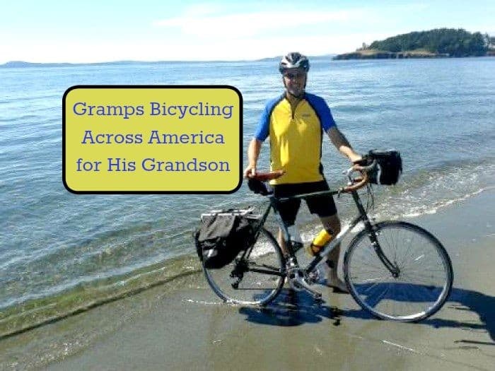 Gramps Bicycling Across America for His Grandson