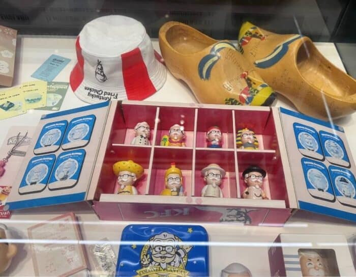 KFC exhibit at Sanders Cafe and Museum