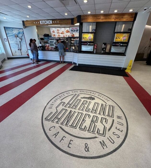 Kentucky Fried Chicken at Sanders Cafe and Museum