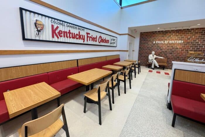 dining area at Sanders Cafe and Museum