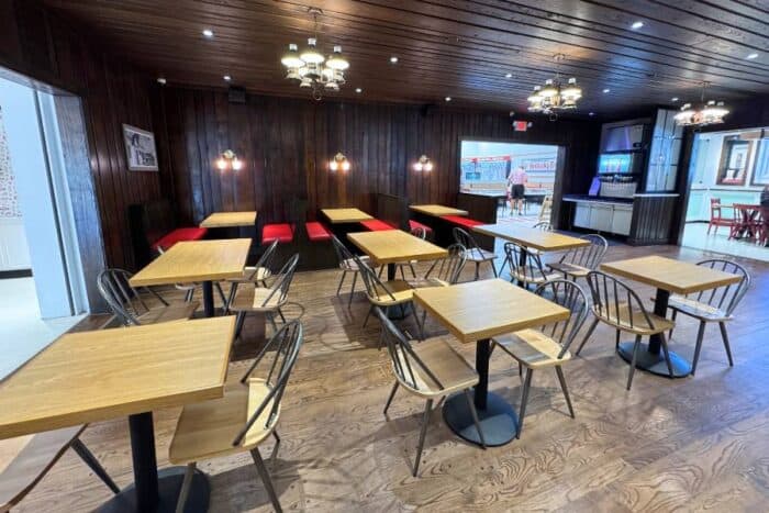dining area at Sanders Cafe and Museum