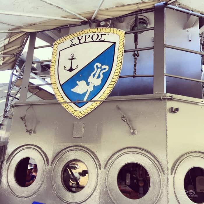 Greek symbol on USS LST 325 17
