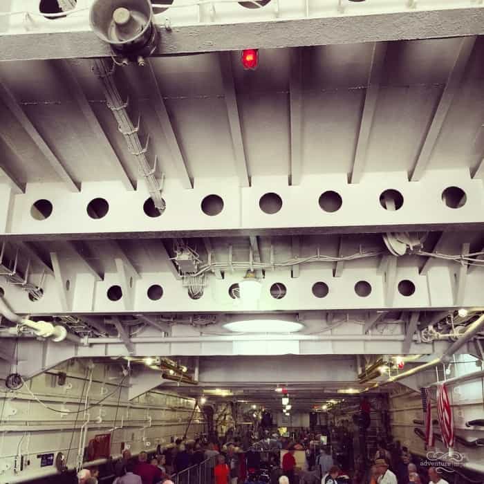 Inside the USS LST 325 