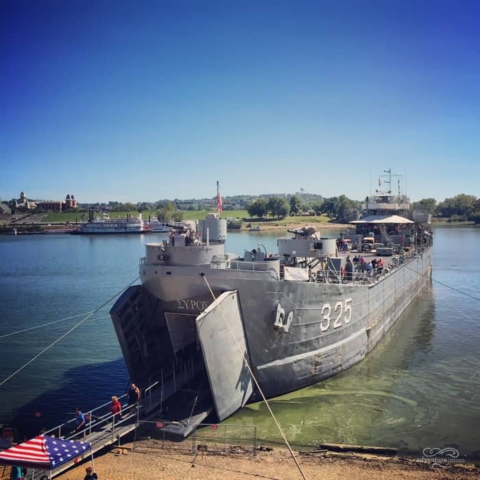 USS LST 325 tour