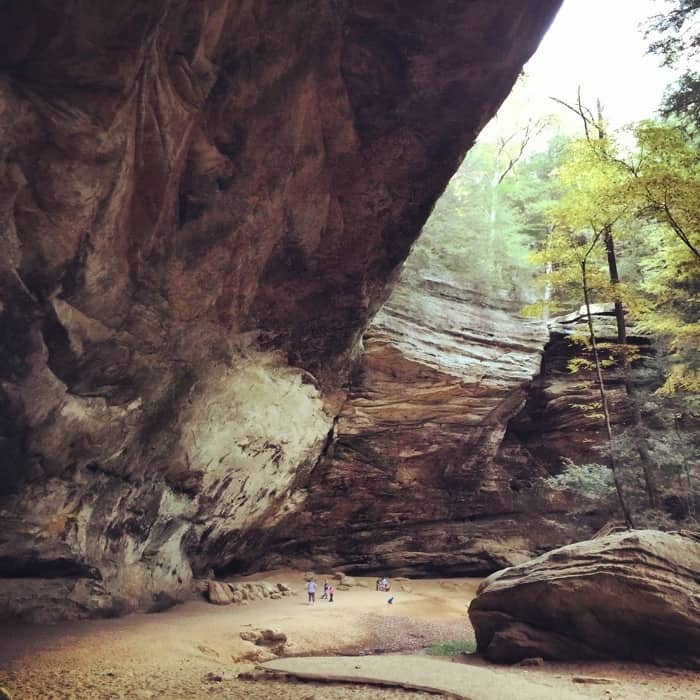 Ash Cave in Hocking Hills, OH