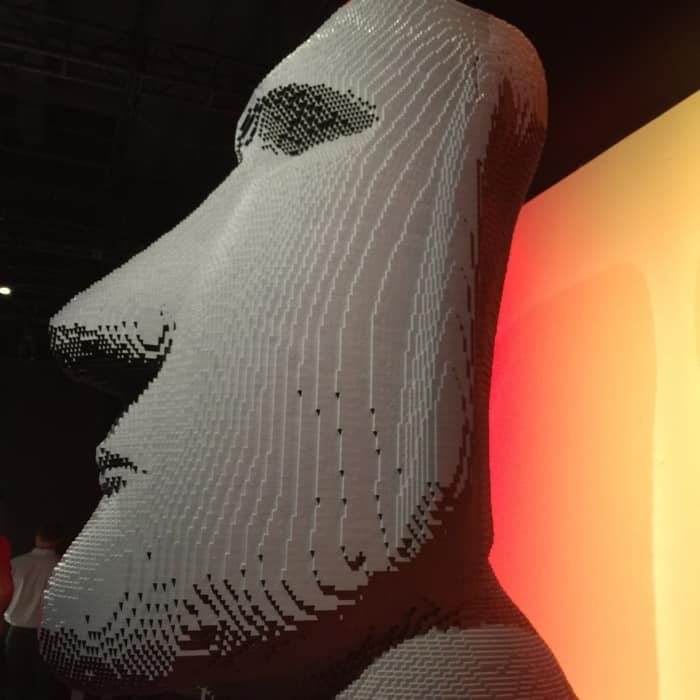 LEGO sculpture by Nathan Sawaya The Art of the Brick 