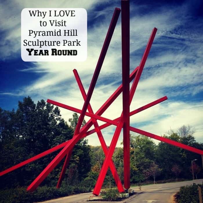 Why I love Pyramid Hill Sculpture Park year round